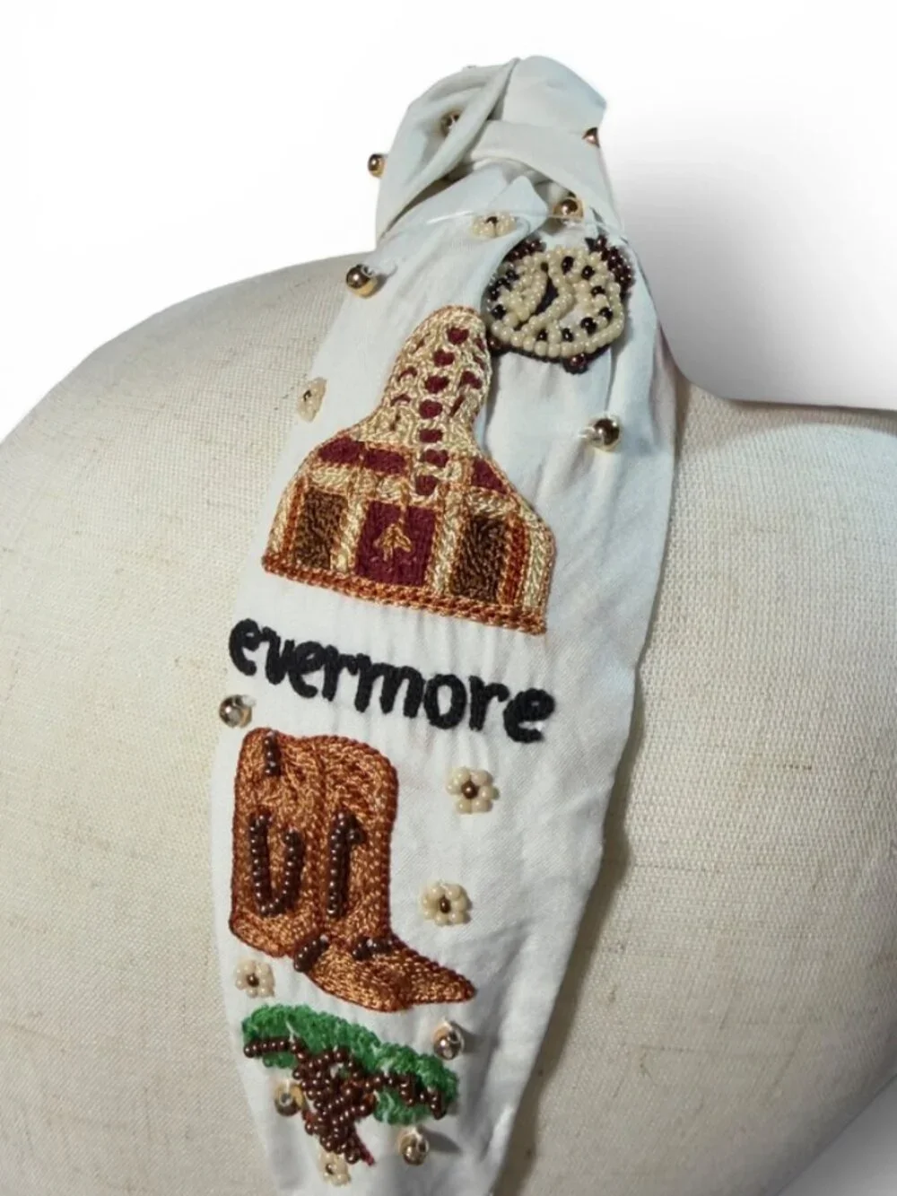 Taylor Swift Evermore Beaded Headband New